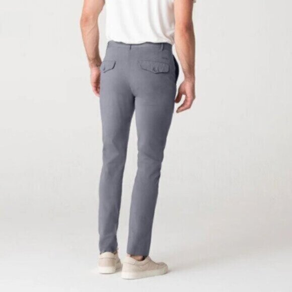 NWT Swet Tailor Men’s Gray Military Officer All-in Pants Size 30 - Picture 4 of 9